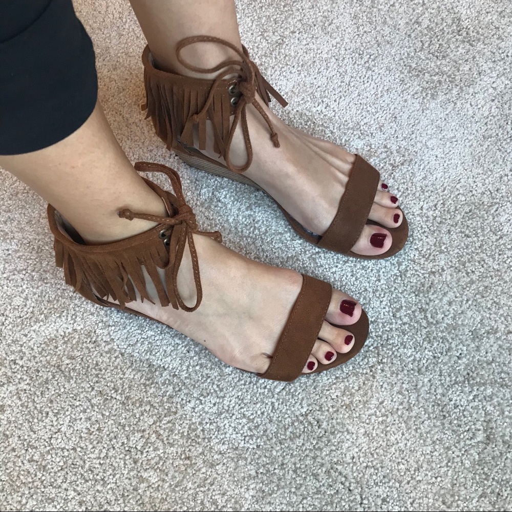 Fringe Sandals